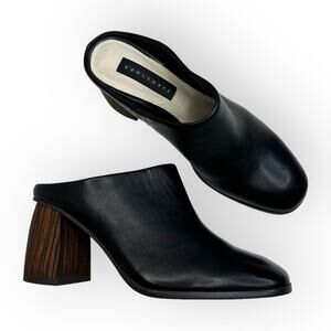 Sanctuary Women's Boss Slip On High Heel Pumps Boss Mule Size 6 Black 551216